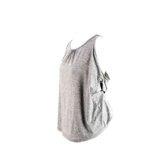 Hibelle Large Gray‎ Tank Top Round Neck - Picture 3 of 5
